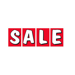 SALE kit RED background