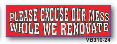3'x10' & 3'x20'  DIGITALLY PRINTED VINYL BANNERS