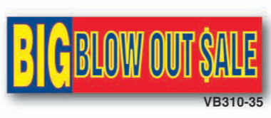 3'x10' & 3'x20'  DIGITALLY PRINTED VINYL BANNERS