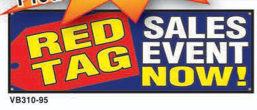 3'x10' & 3'x20'  DIGITALLY PRINTED VINYL BANNERS