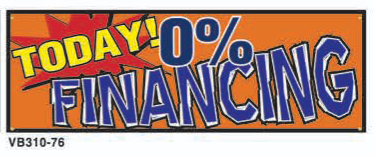 3'x10' & 3'x20'  DIGITALLY PRINTED VINYL BANNERS