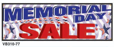3'x10' & 3'x20'  DIGITALLY PRINTED VINYL BANNERS
